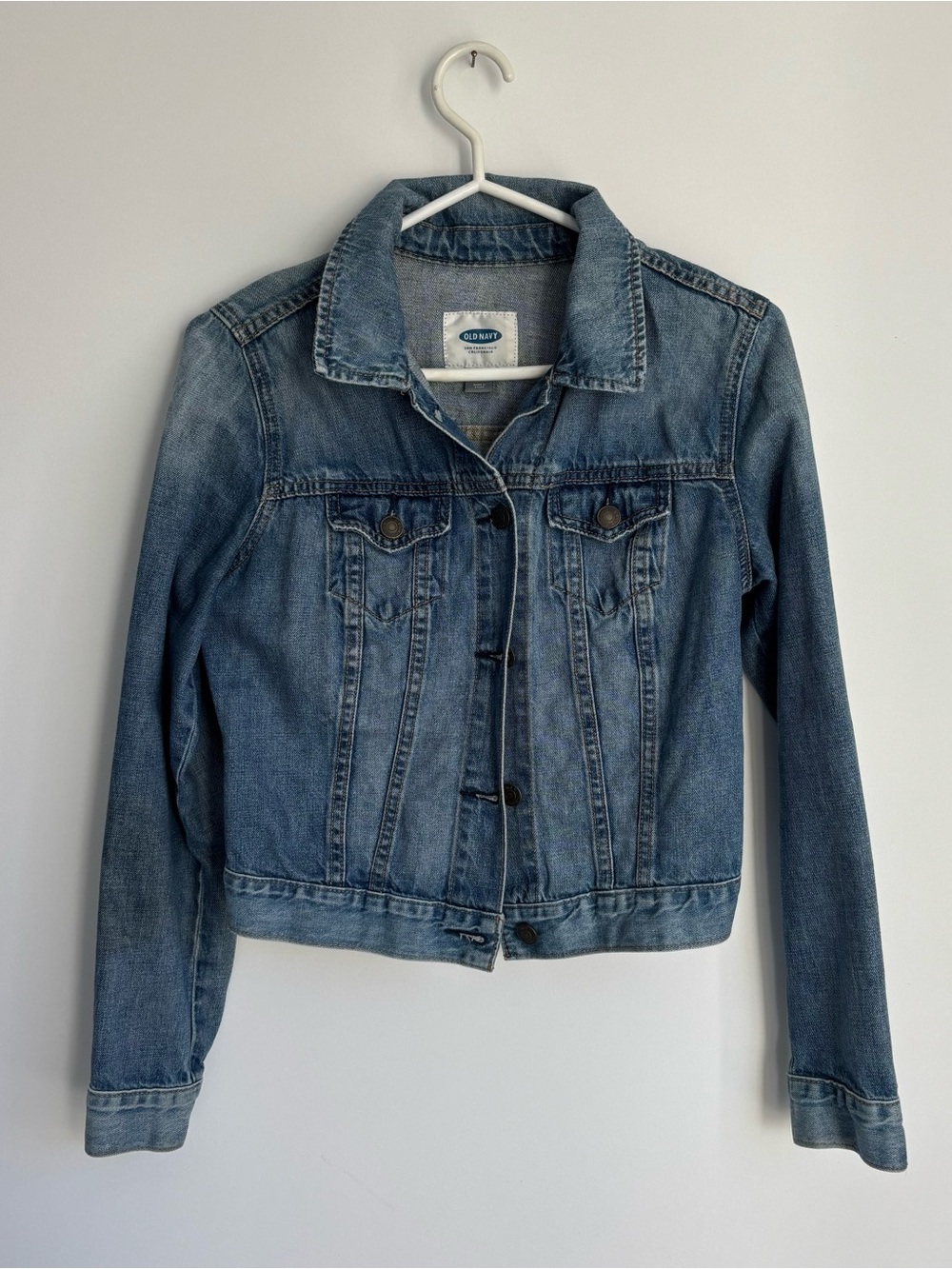 Old Navy Women's Blue Jean Denim Jacket